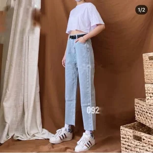 Quần baggy bigsize kimfashion, quần ulzzang form rộng bigsize BGD nhạt-108 từ 60-90kg