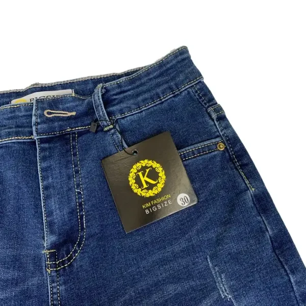 Quần ngố bigsize kimfashion,quần ngố cạp lưng cao co giãn 56-75kg kl02-2 - Hình ảnh 4