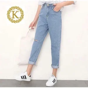 Quần baggy bigsize kimfashion, quần form rộng ulzzang lưng cao bigsize 60-90kg bgd49-6