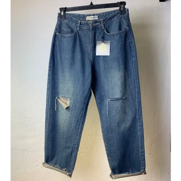 Quần Baggy Bigsize Kimfashion, Quần From Rộng Lưng Cao BGD50-30 Từ 60-90kg