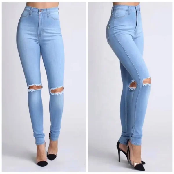 Quần Jeans Bigsize lưng siêu cao size 58-80kg