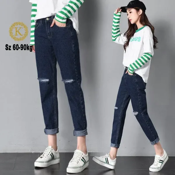 Quần ống rộng nữ bigsize KimFashion, quần baggy cạp lưng cao form ulzzang hàn quốc BGD-D - Hình ảnh 2