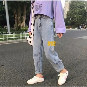 Quần baggy bigsize Kimfashion, Quần baggy nữ from rộng BGD49-40 Từ 60-90kg