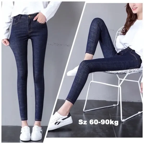 Quần jean nữ bigsize kimfashion, quần jean lưng cao size lớn gd1 60-90kg