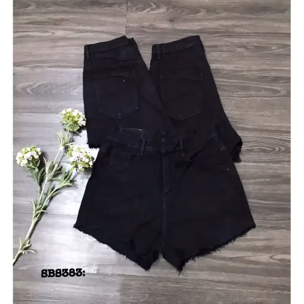 Quần short nữ lưng cao bigsize 60-93kg, quần đùi sọt đáy cao co giãn form ôm kimfashion - Hình ảnh 4