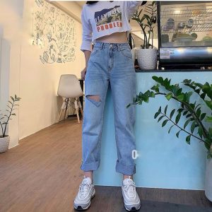 Quần baggy bigsize Kimfashion, Quần baggy from rộng bưng bao BGD49-42 Từ 60-90kg
