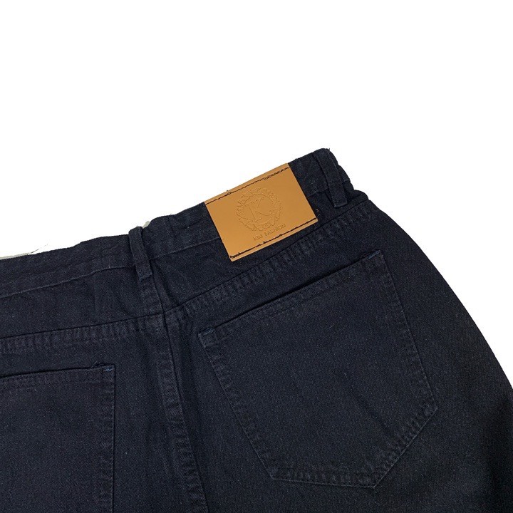 Quần jean baggy đen bigsize 46-88kg KimFashion , quần ống rộng from uzllang Hàn Quốc BGD75-hoả tốc hcm - Ảnh 3