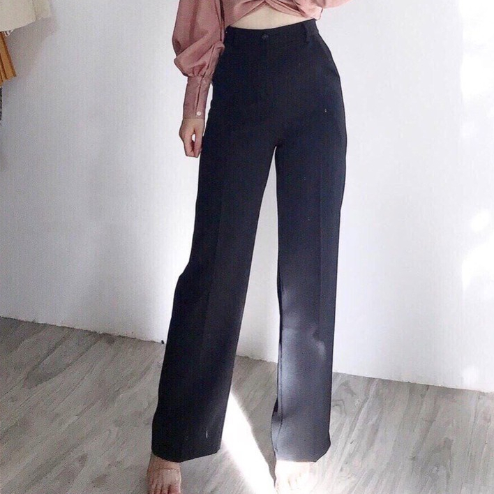 Quần tây cullotes bigsize KimFashion, quần tây ống suông rộng công sở bigsize 55-90kg