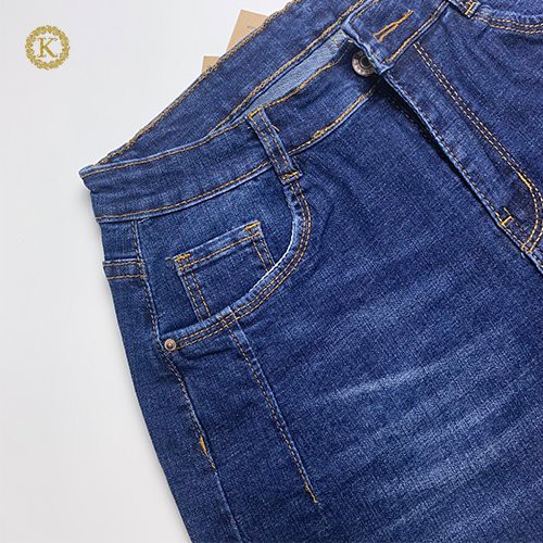 Quần shorts jeans bigsize KIM FASHION , quần shostr co giãn bigsize TS473 từ 60-75kg tùy chiều cao - Ảnh 2