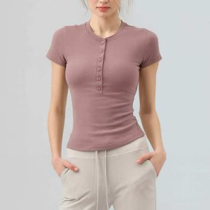 Áo bigsize tay ngắn kimfashion, áo thun bigsize co giãn cổ trụ tròn 60-92kg AT45