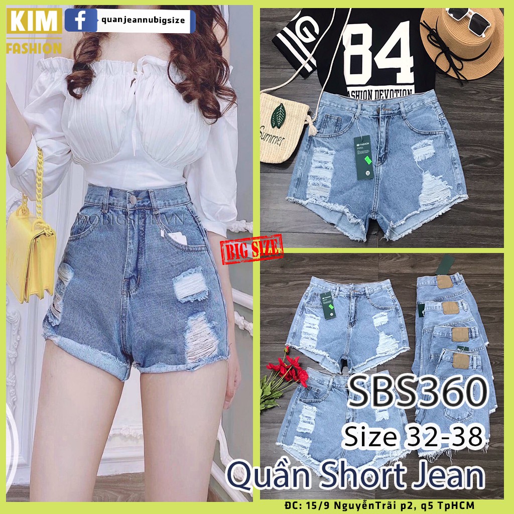 QUẦN JEANS SHOT BIGSIZE SBS360. - Ảnh 4