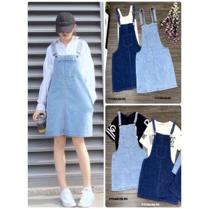 Yếm Jeans Bigsize YVD-24 Size 32-36 màu nhạt