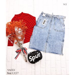 Chân Váy Jean Big Size VAD14 Size 30-35