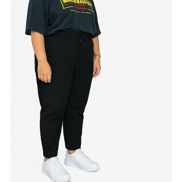 Quần tây công sở nữ bigsize Kimfashion, quần tây ống rộng nữ bigsize form ulzzang hàn quốc QTD4 - Ảnh 6