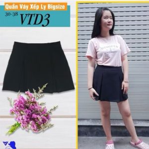 Quần váy bigsize vtd3 30-38