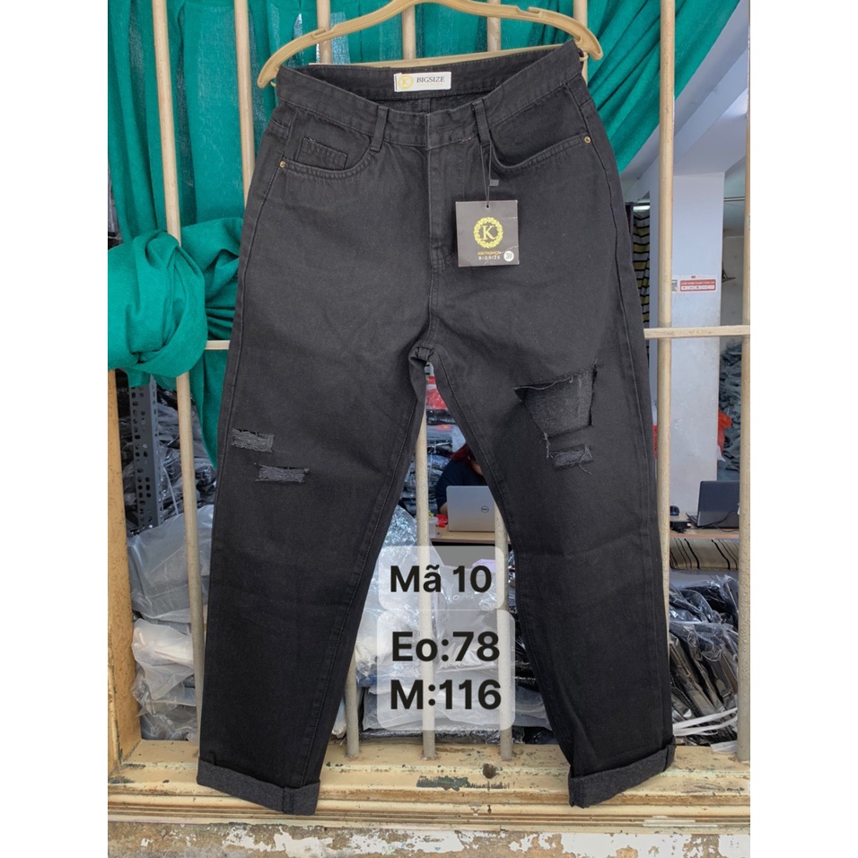 SALE XẢ KHO: Quần baggy bigsize quần ống rộng dành cho nữ bigsize mỗi mẫu còn 1c thoi xả nhanh - Ảnh 9