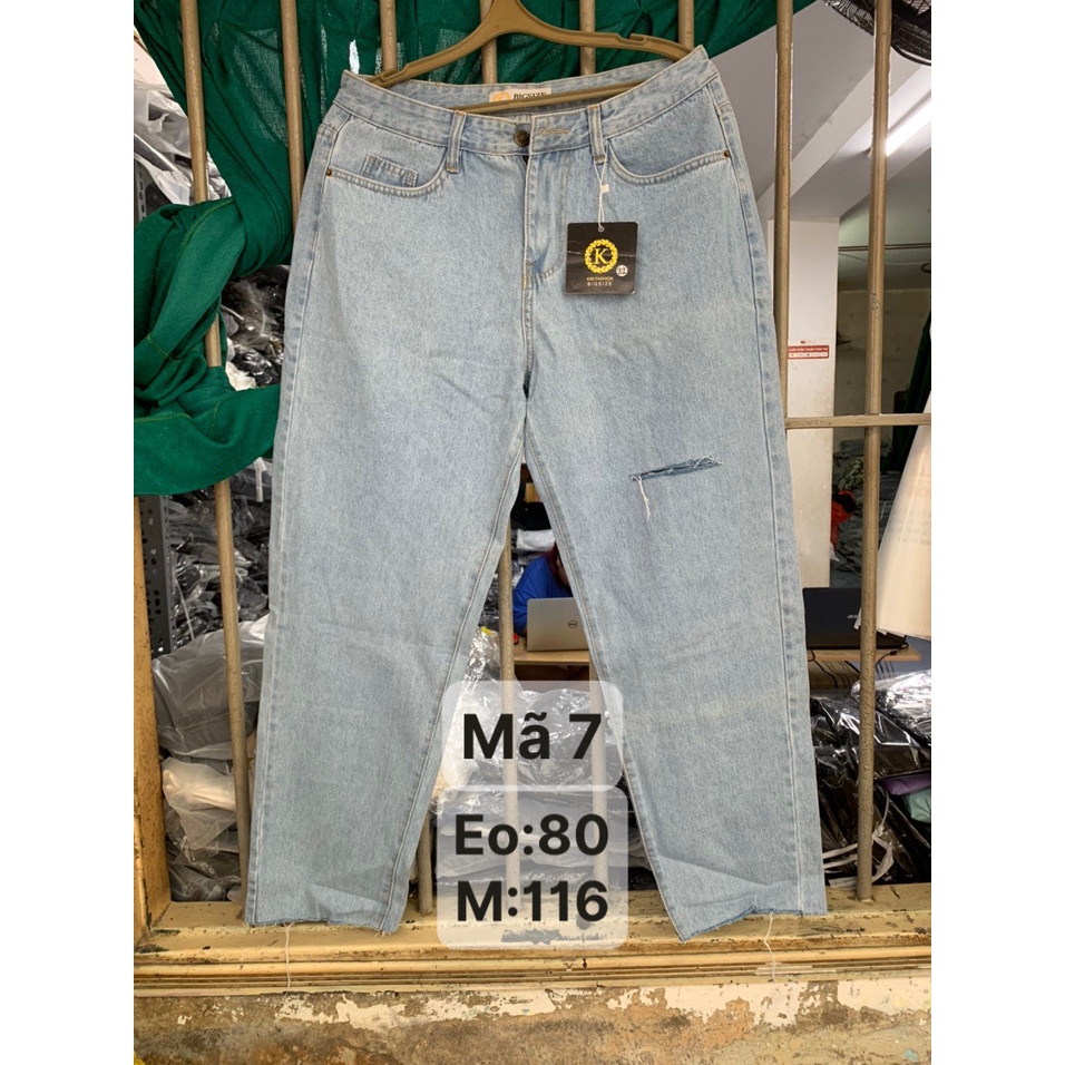 SALE XẢ KHO: Quần baggy bigsize quần ống rộng dành cho nữ bigsize mỗi mẫu còn 1c thoi xả nhanh - Ảnh 5