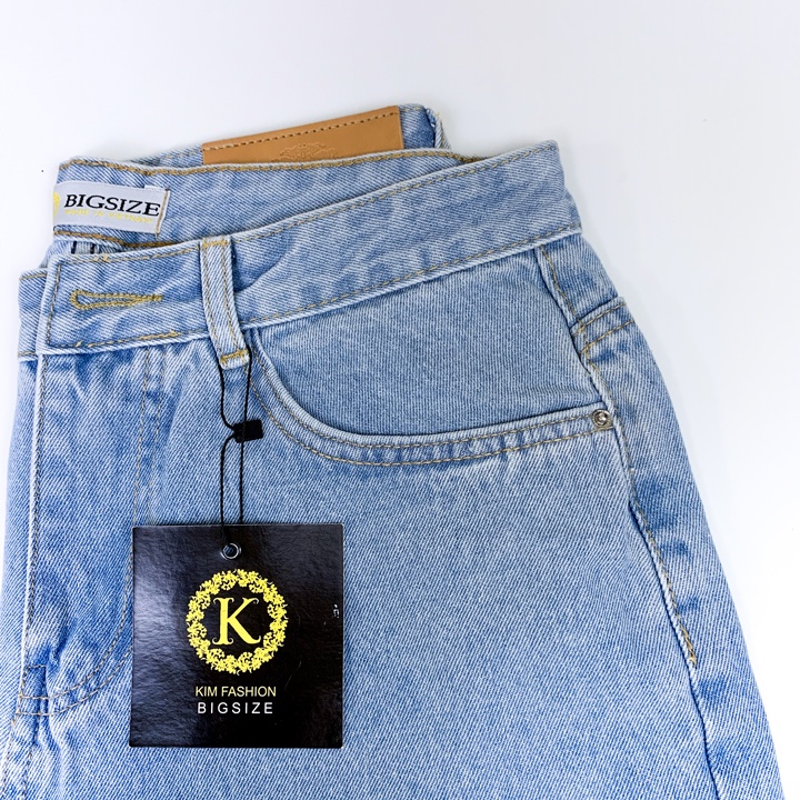 Quần baggy bigsize kimfashion, quần ulzzang form rộng bigsize BGD nhạt-108 từ 60-90kg - Ảnh 4