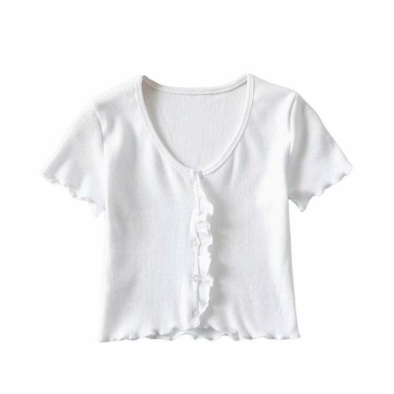 Áo croptop nữ tay ngắn bigsize kimfashion,croptop bigsize áo kiểu co giãn phong cách Hàn Quốc AT14-T - Ảnh 3