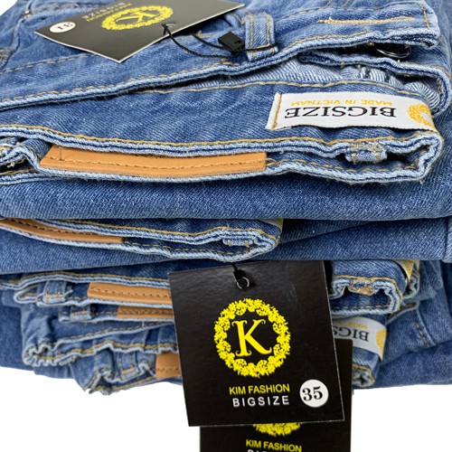 Quần Baggy - Quần Jean Baggy Nữ Cạp Cao Phong Cách Street Style Fullsize 45-90kg BGD51-10034 - Ảnh 9