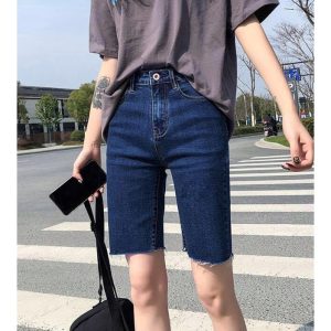 Quần ngố bigsize kimfashion,quần biker bigsize cạp lưng cao co giãn size 60-80kg