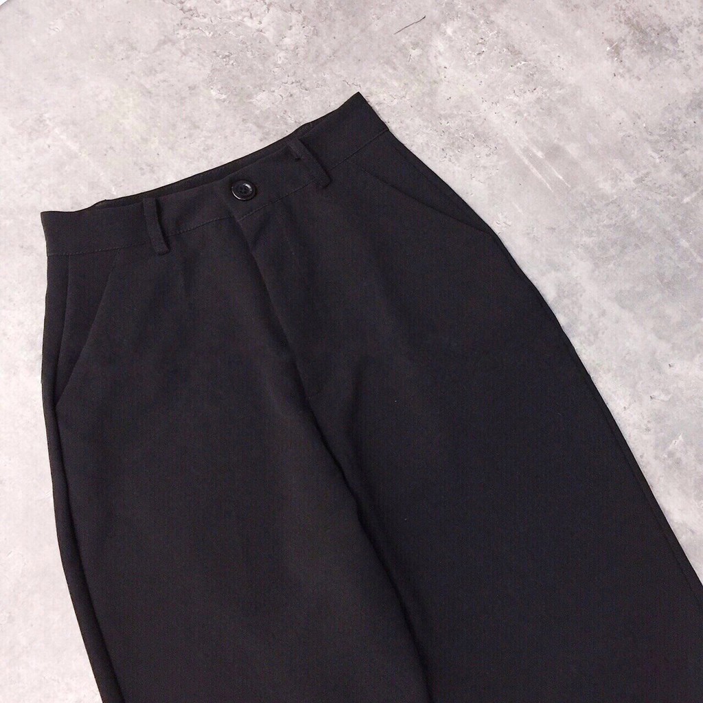 Quần tây cullotes bigsize KimFashion, quần tây ống suông rộng công sở bigsize 55-90kg - Ảnh 2